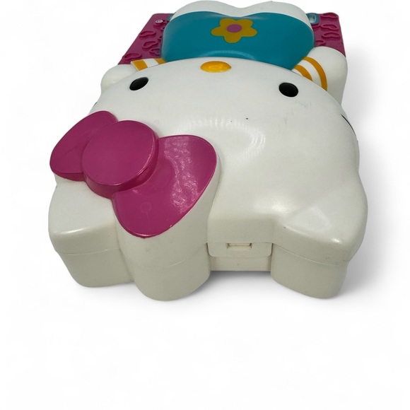 Vintage 1999 Sanrio HELLO KITTY Shaped Plastic PEN & PENCIL Storage Box 8" Case - Picture 6 of 9